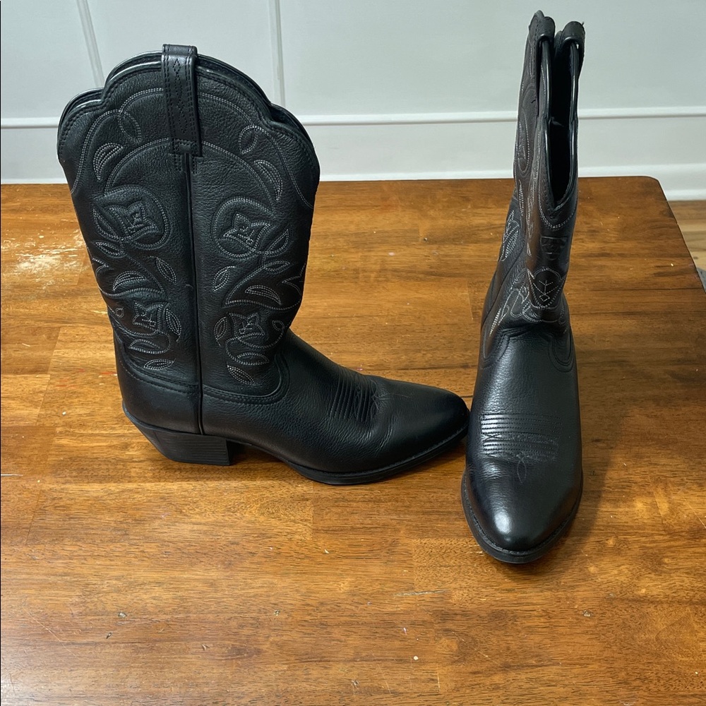 Ariat Black Western Cowboy Boots